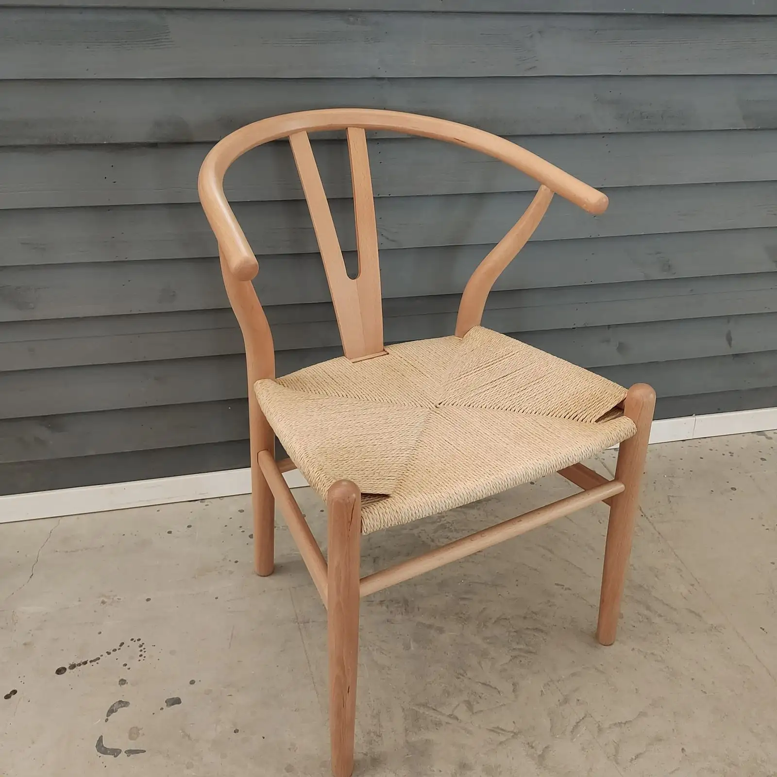 Silla wishbone madera - Imagen 3