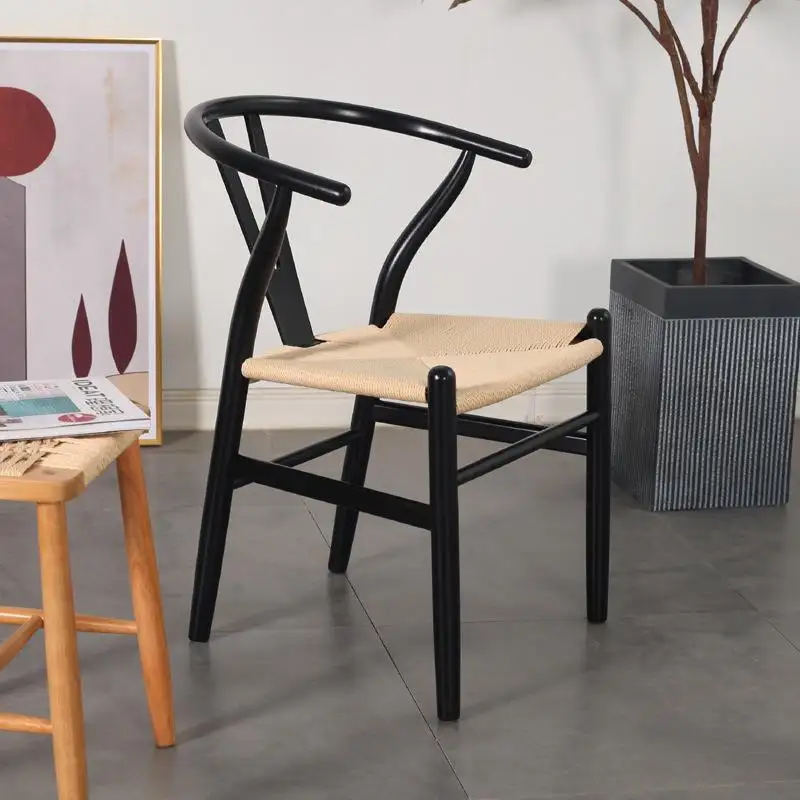Silla wishbone madera - Imagen 2